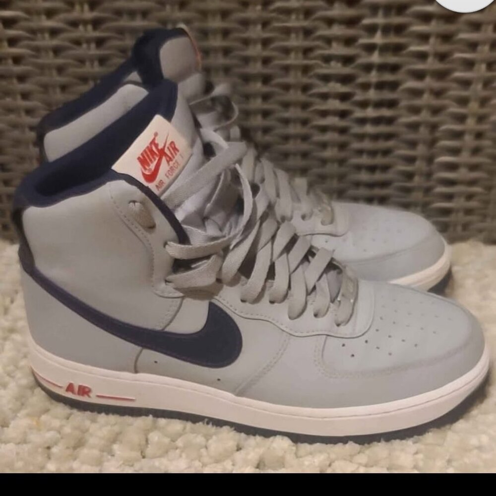 Nike Air Force 1 High Top Patriots size 9